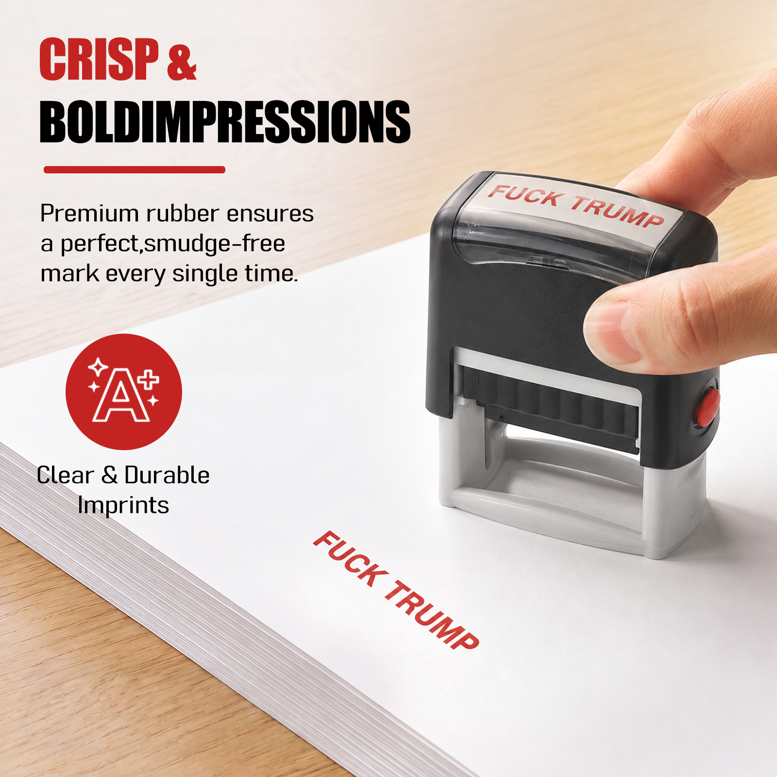 Crisp impressions